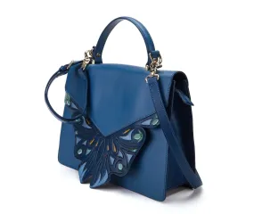 Wings Blue Shoulder Bag