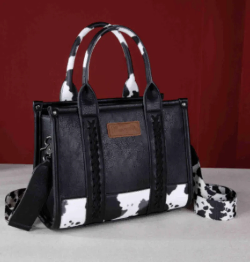 Wrangler Handbag Cow Print Small Crossbody