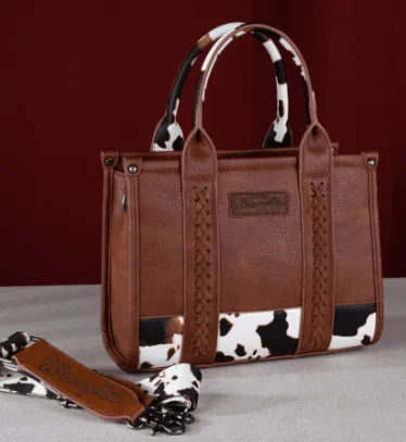 Wrangler Handbag Cow Print Small Crossbody