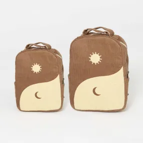 Yin Yang Organic Backpack - Chocolate